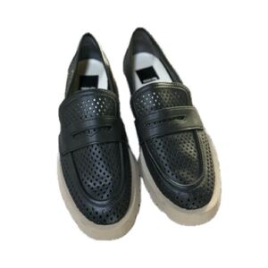 Perforated Penny Loafers - Dolce Vita